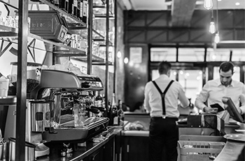 reach media premium cbd cafe showing barista