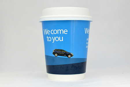coffee cup advertising anz campaign cup side view
