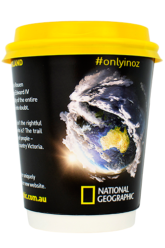 coffee cup advertising national geographic campaign cup